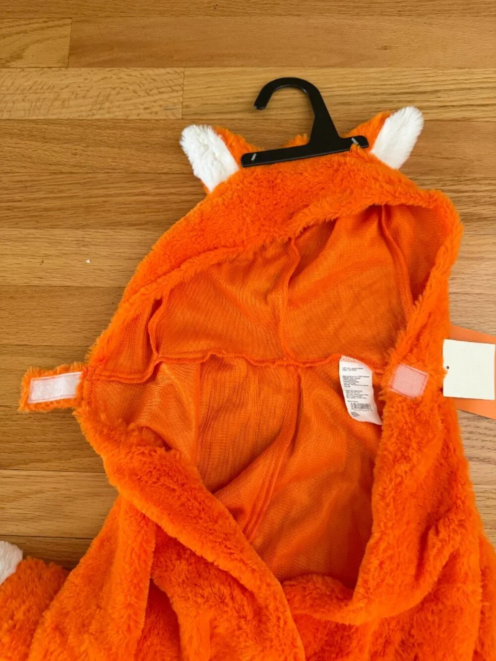 Fox Hooded Cape Halloween Costume One Size from ages 6-18